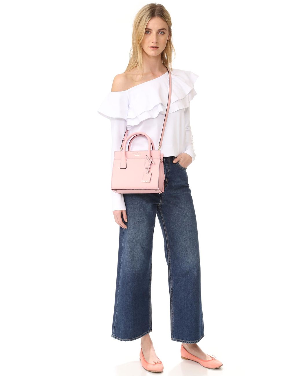 Kate Spade Mini Candace Cross Body Bag in Pink Lyst